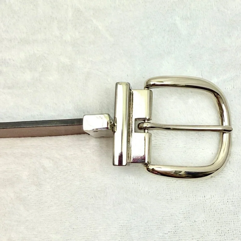 Double Sided Reversible Unisex Faux Leather Belt 53
